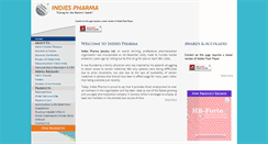 Desktop Screenshot of indiespharma.com